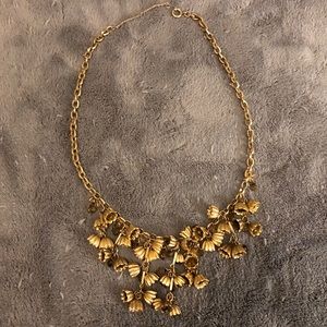 LOFT Flower Statement Necklace